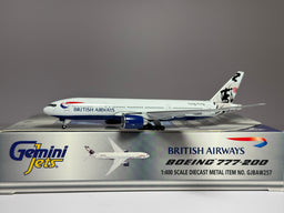 Gemini Jets 1:400 British Airways Boeing 777-200 G-VIIT Hong Kong GJBAW257