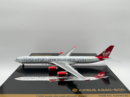 Gemini Jets 1:200 Virgin Atlantic Airbus A340-600 G-VNAP Sleeping Beauty G2VIR732