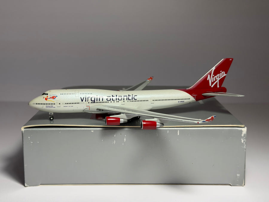 Gemini Jets 1:400 Virgin Atlantic Boeing 747-400 G-VROC Mustang Sally GJVIR811