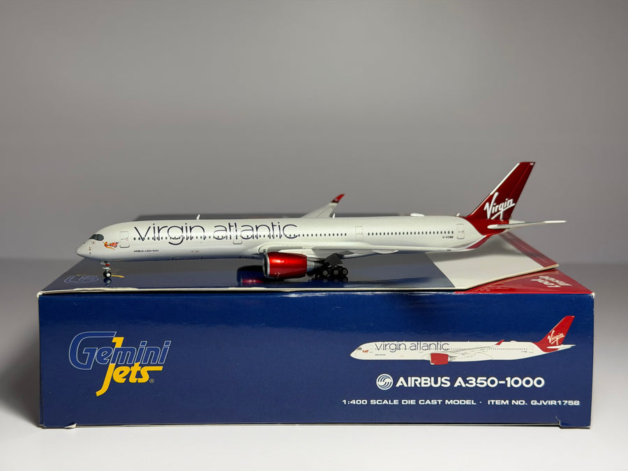Gemini Jets 1:400 Virgin Atlantic Airbus A350-1000 G-VXWB current colors GJVIR1758