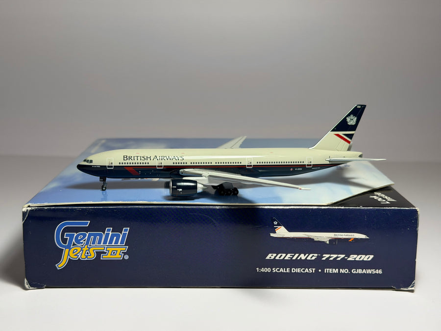 Gemini Jets 1:400 British Airways Boeing 777-200 G-ZZZA Landor GJBAW546