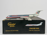 American Airlines Fokker F-100 1:200 Gemini Jets N1400H (G2AAL044)