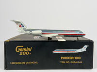 American Airlines Fokker F-100 1:200 Gemini Jets N1400H (G2AAL044)