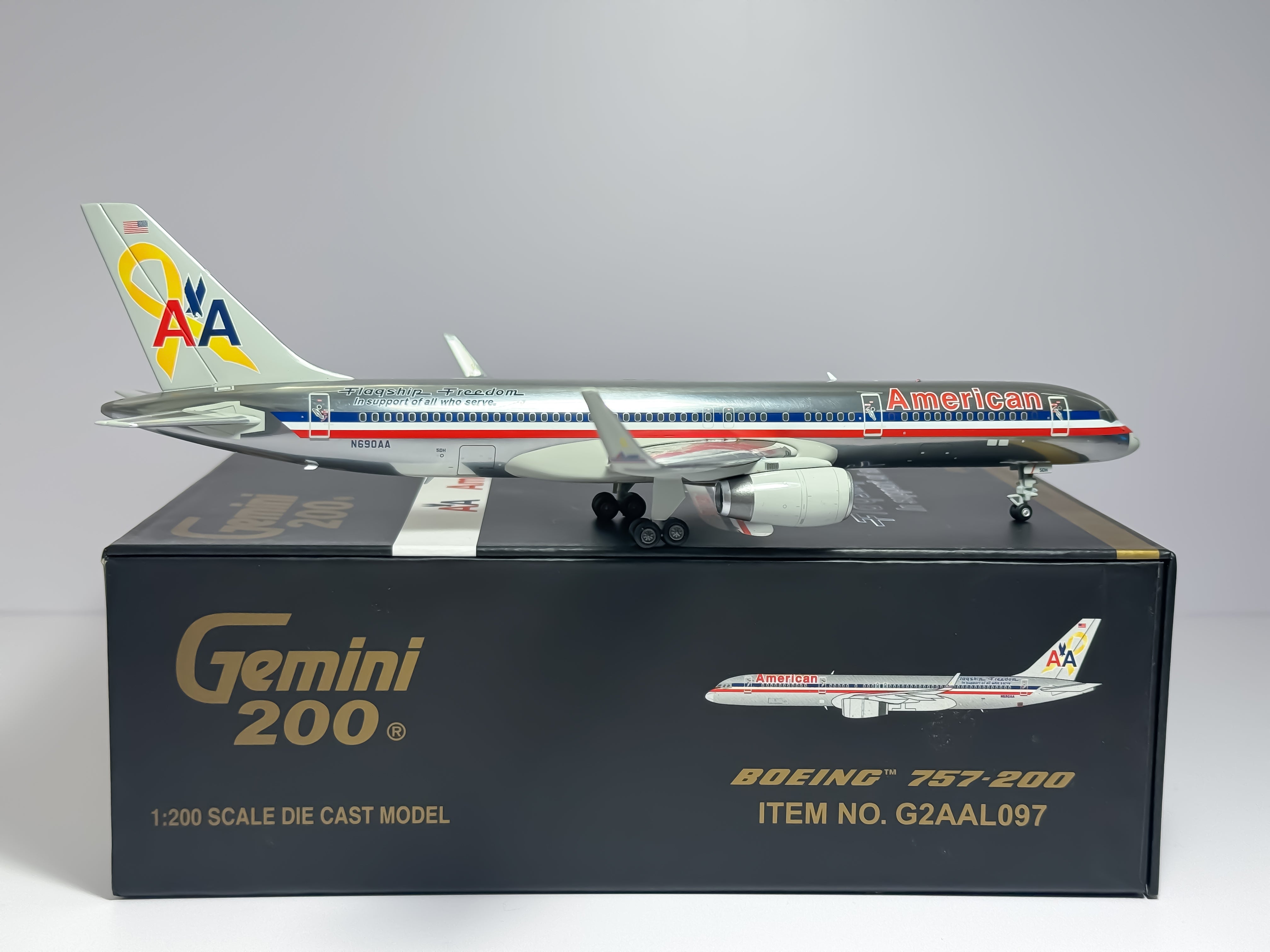 American Airlines Boeing 757-200 1:200 Gemini Jets N690AA (G2AAL097)