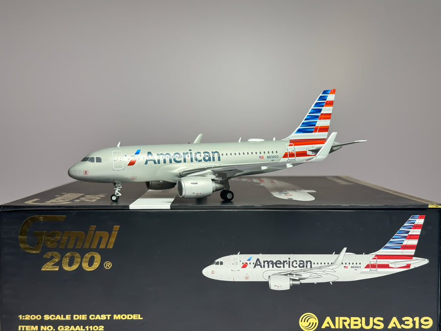 American Airlines Airbus A319 1:200 Gemini Jets N93003 (G2AAL1102)