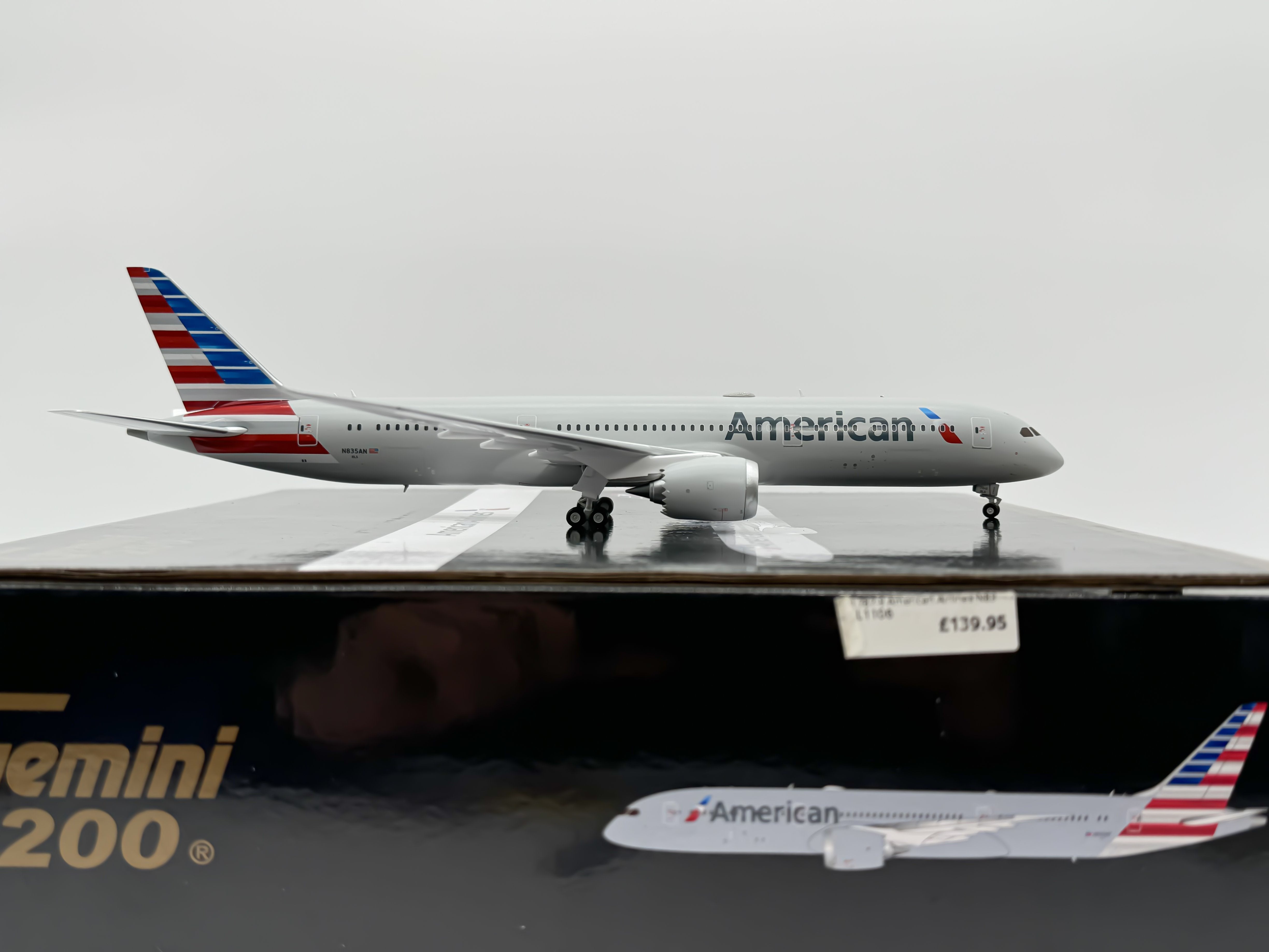 American Airlines Boeing 787-9 1:200 Gemini Jets N835AN (G2AAL1106)