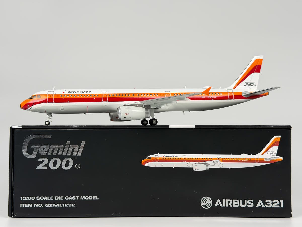 American Airlines Airbus A321 1:200 Gemini Jets N582UW (G2AAL1292)