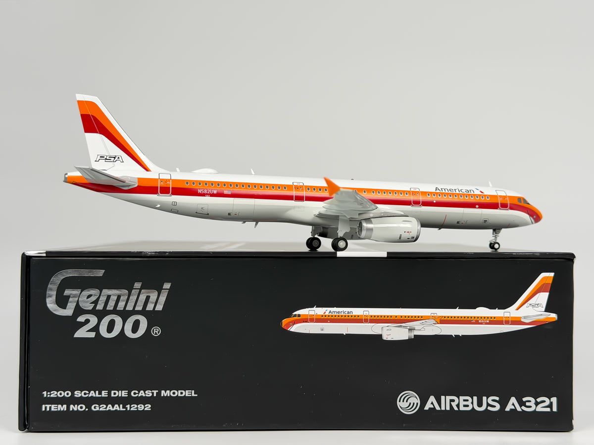 American Airlines Airbus A321 1:200 Gemini Jets N582UW (G2AAL1292)