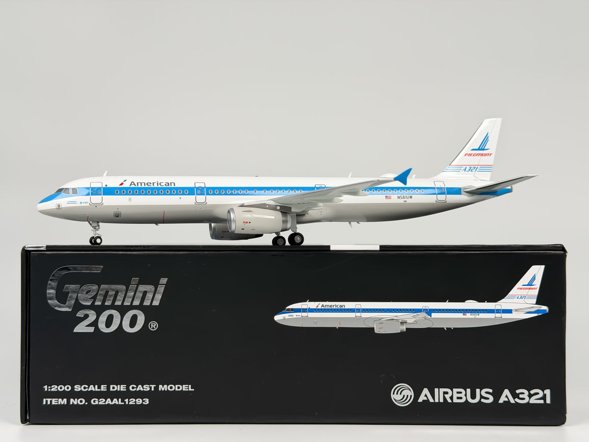 American Airlines Airbus A321 1:200 Gemini Jets N581UW (G2AAL1293)