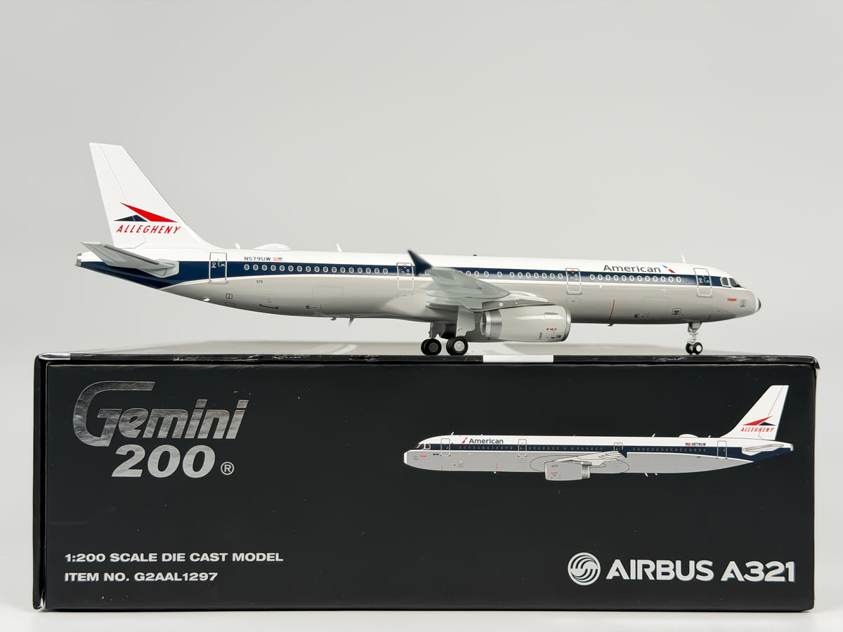 American Airlines Airbus A321 1:200 Gemini Jets N579UW (G2AAL1297)