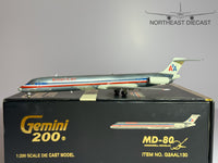 American Airlines McDonnell Douglas MD-80 1:200 Gemini Jets N7509 (G2AAL130)