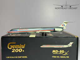 American Airlines McDonnell Douglas MD-80 1:200 Gemini Jets N7509 (G2AAL130)