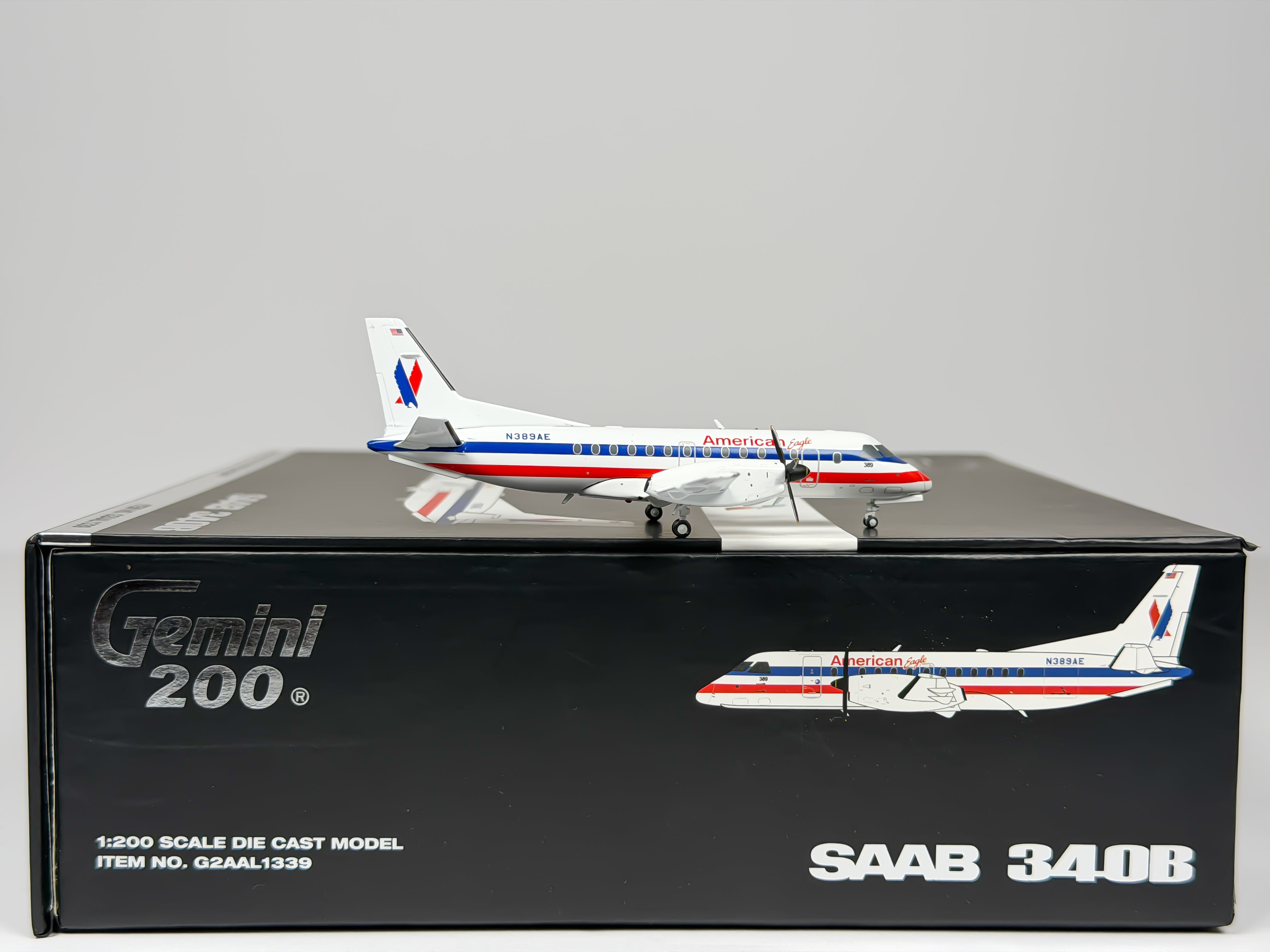 American Eagle Saab 340B 1:200 Gemini Jets N389AE (G2AAL1339)