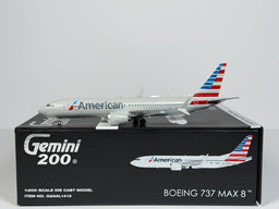 American Airlines Boeing 737 MAX 8 1:200 Gemini Jets N326RP (G2AAL1413)
