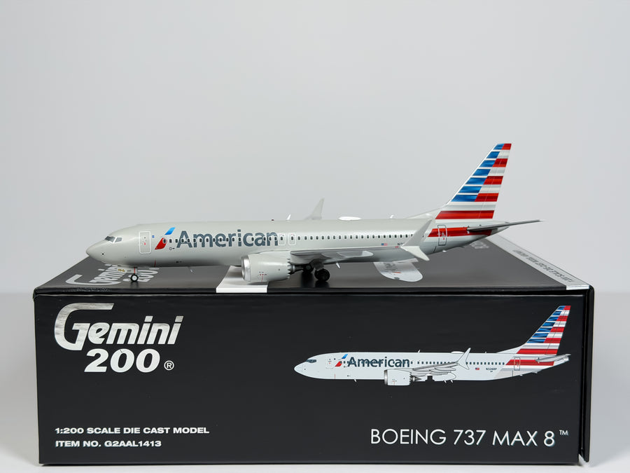 American Airlines Boeing 737 MAX 8 1:200 Gemini Jets N326RP (G2AAL1413)