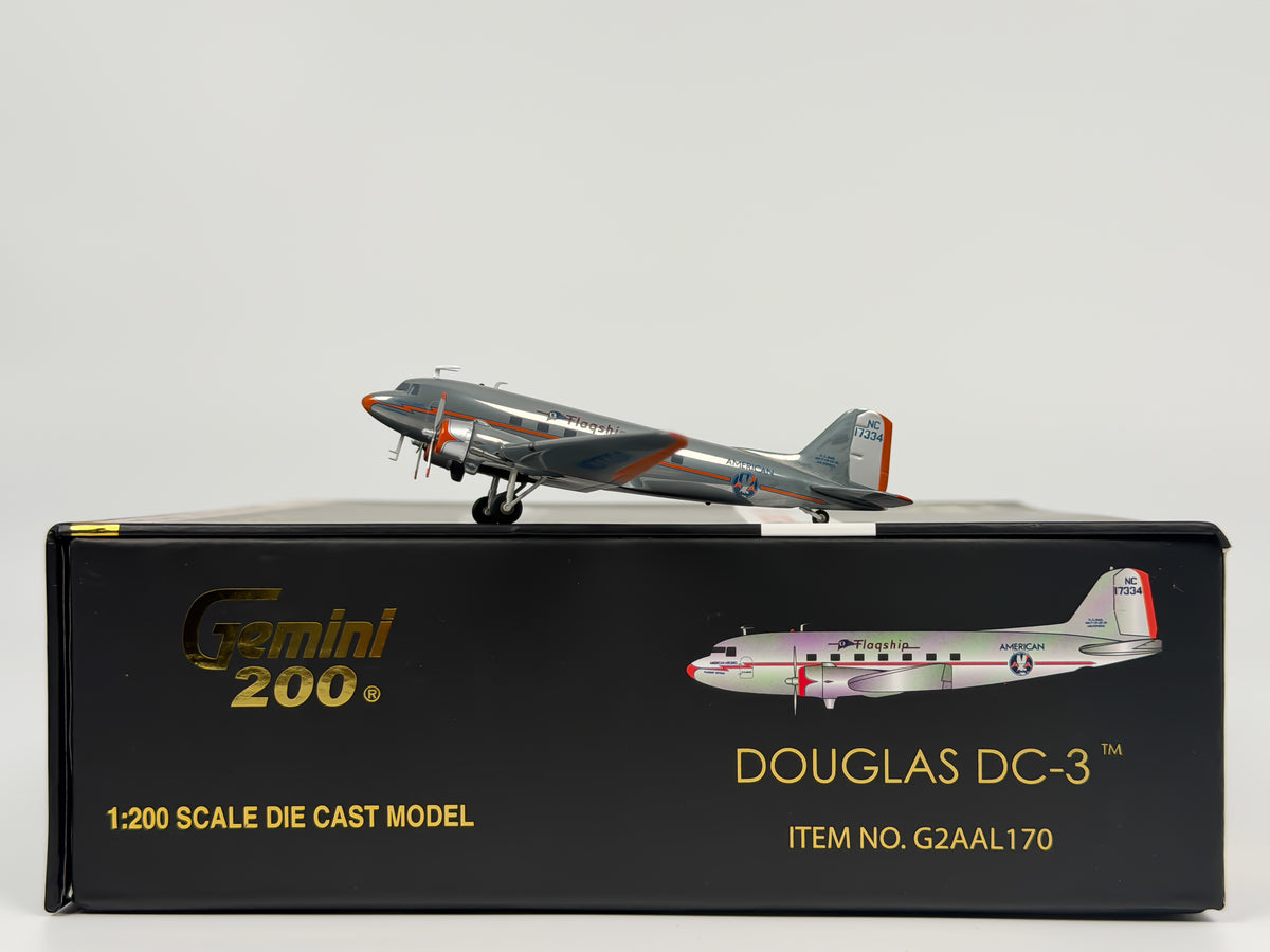 American Airlines Douglas DC-3 1:200 Gemini Jets NC17334 (G2AAL170)