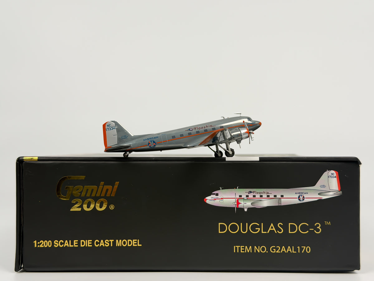 American Airlines Douglas DC-3 1:200 Gemini Jets NC17334 (G2AAL170)
