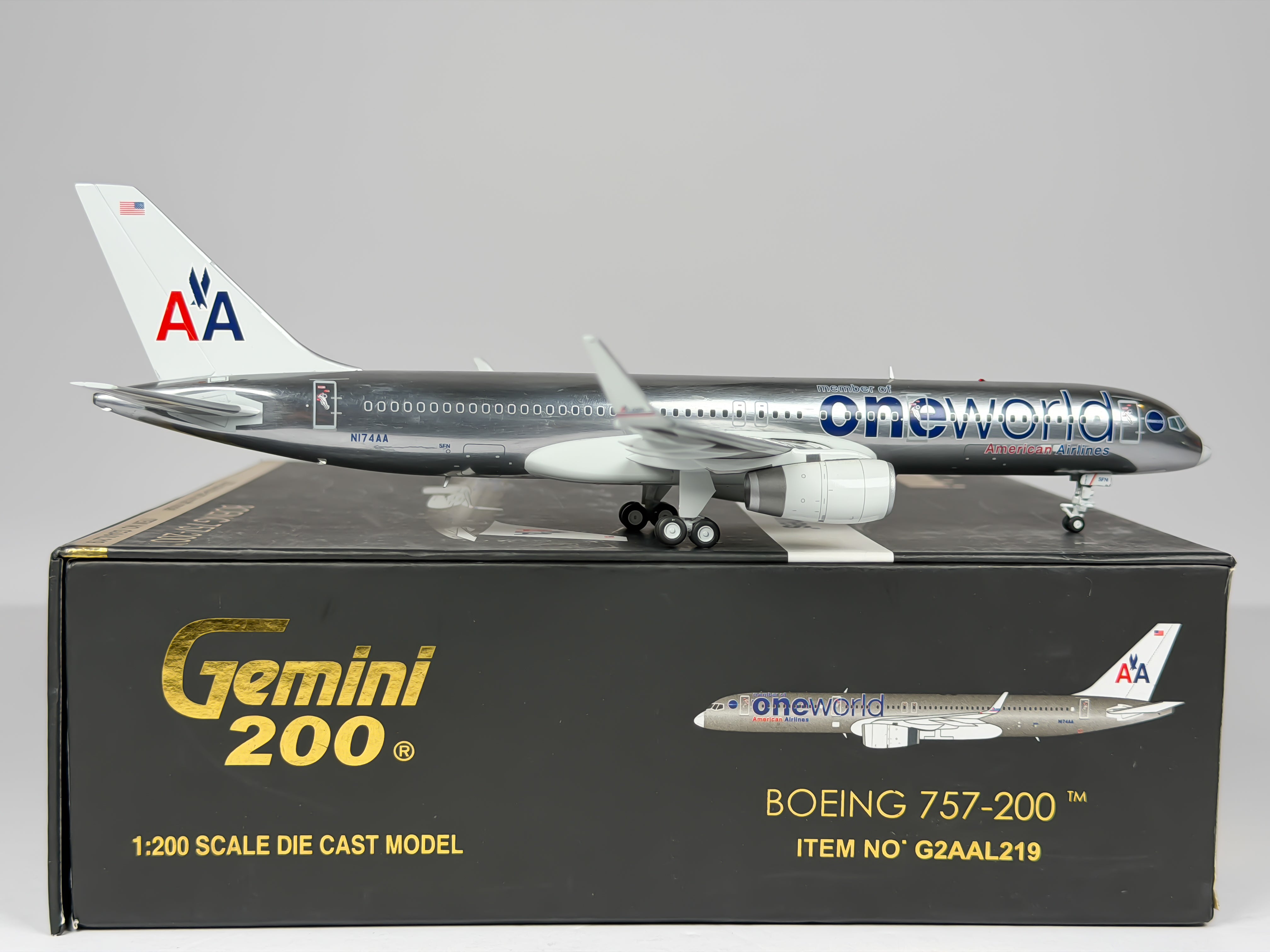 American Airlines Boeing 757-200 1:200 Gemini Jets N174AA (G2AAL219)