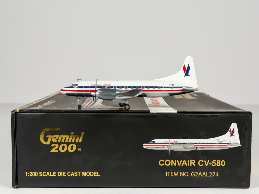 American Eagle Convair CV-580 1:200 Gemini Jets N73117 (G2AAL274)