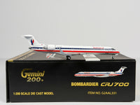 American Eagle Bombardier CRJ700 1:200 Gemini Jets N538EG (G2AAL331)