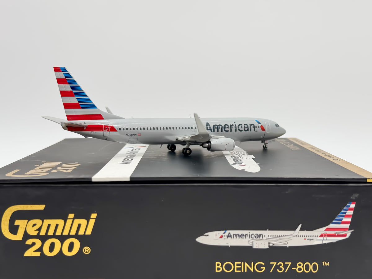 American Airlines Boeing 737-800 1:200 Gemini Jets N908NN (G2AAL413)