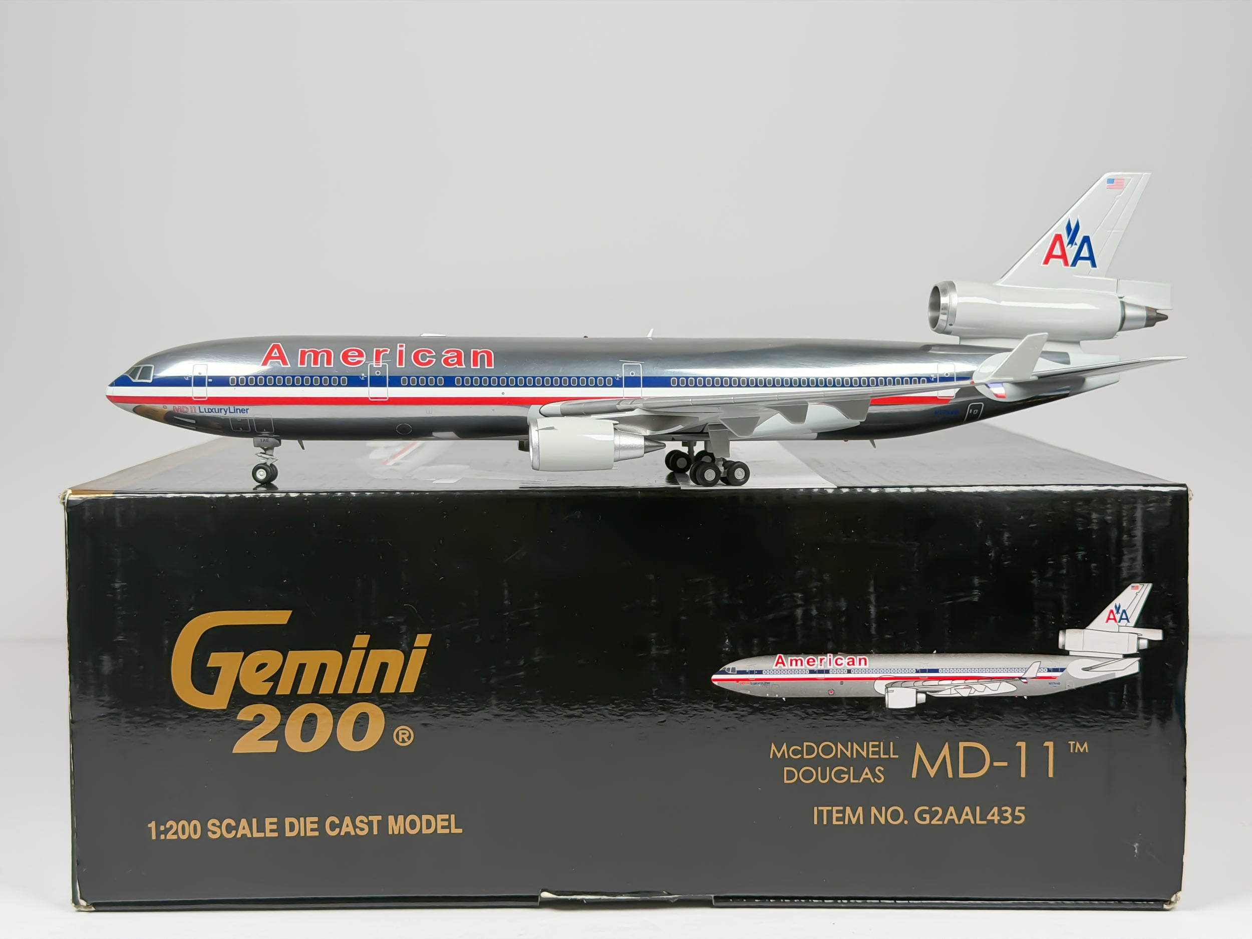 American Airlines McDonnell Douglas MD-11 1:200 Gemini Jets N1764B (G2AAL435)