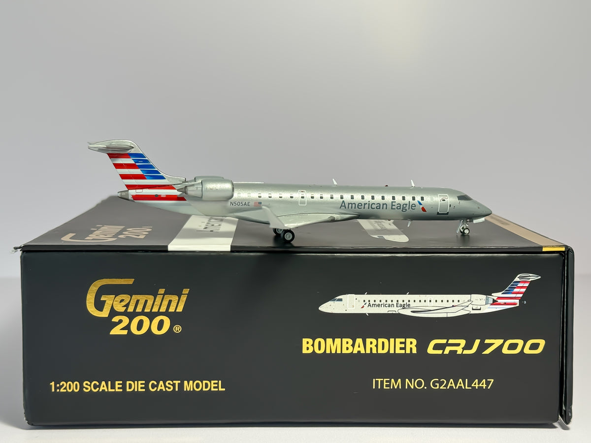 American Eagle Bombardier CRJ700 1:200 Gemini Jets N505AE (G2AAL447)