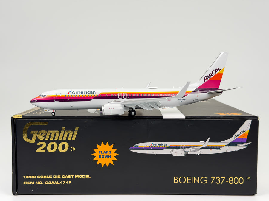 American Airlines Boeing 737-800 1:200 Gemini Jets N917NN (G2AAL474F)