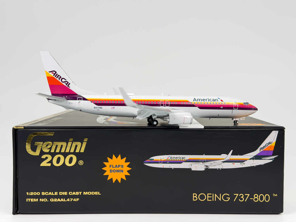 American Airlines Boeing 737-800 1:200 Gemini Jets N917NN (G2AAL474F)