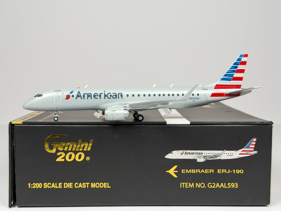 American Airlines Embraer E190 1:200 Gemini Jets N953UW (G2AAL593)
