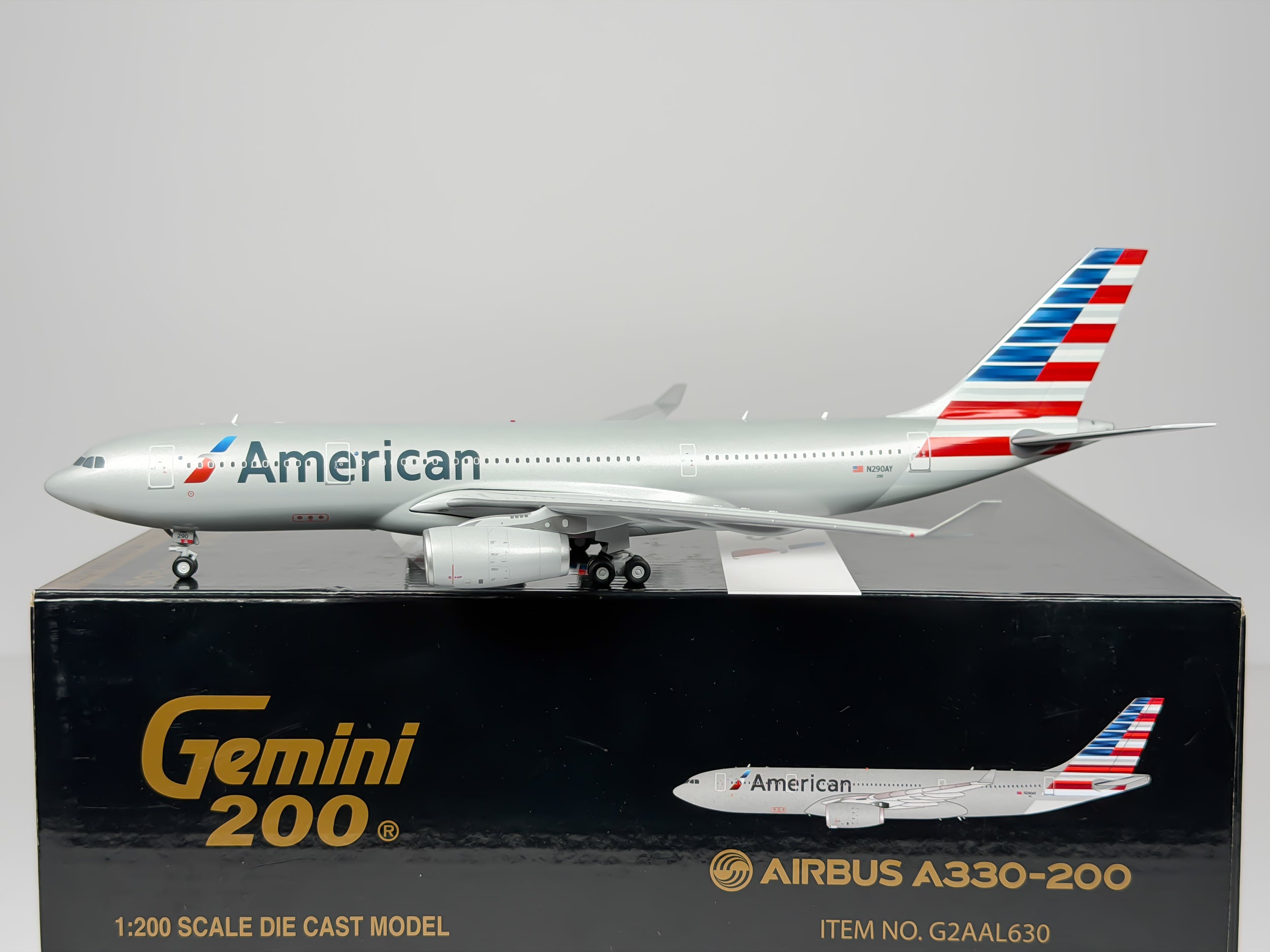 American Airlines Airbus A330-200 1:200 Gemini Jets N290AY (G2AAL630)