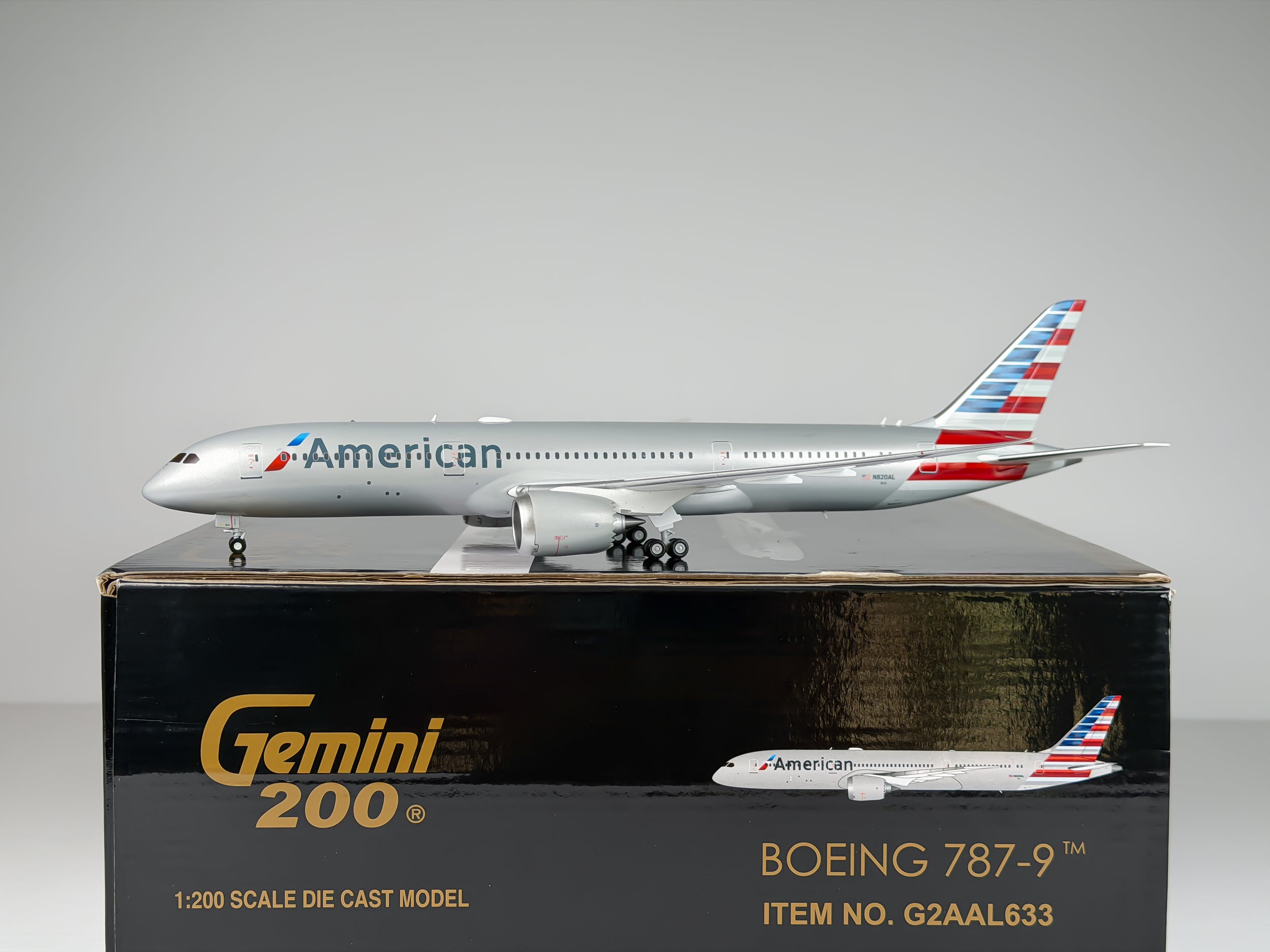 American Airlines Boeing 787-9 1:200 Gemini Jets N820AL (G2AAL633)
