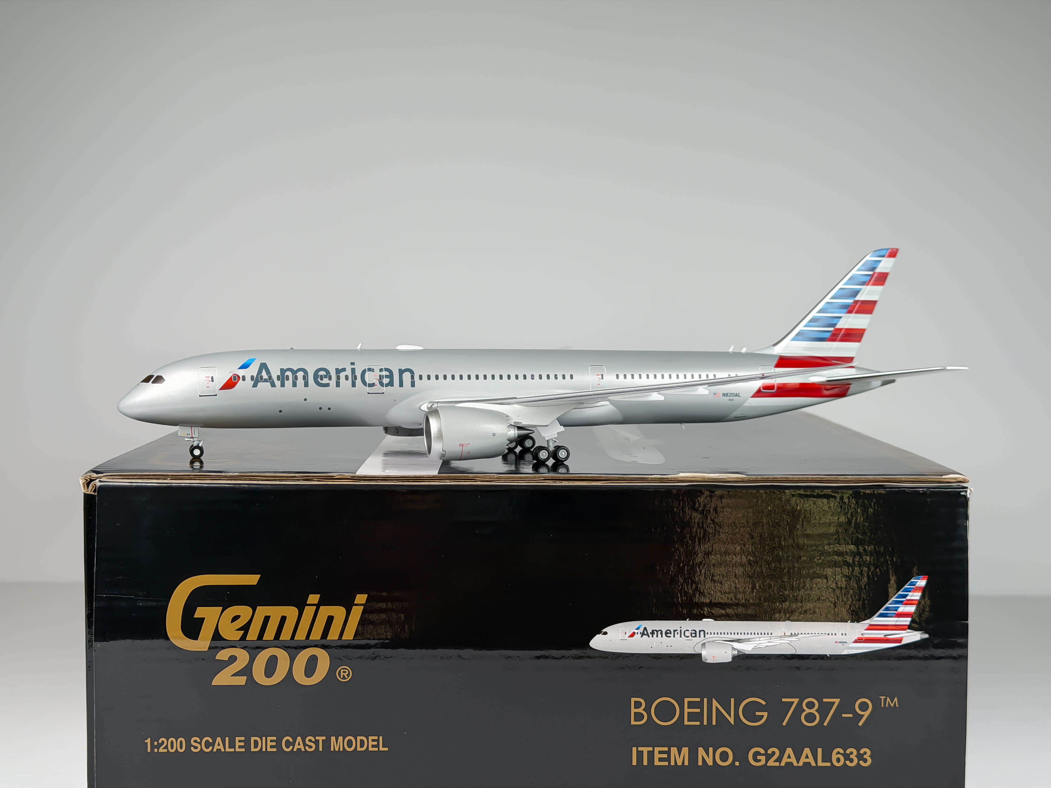 American Airlines Boeing 787-9 1:200 Gemini Jets N820AL (G2AAL633)