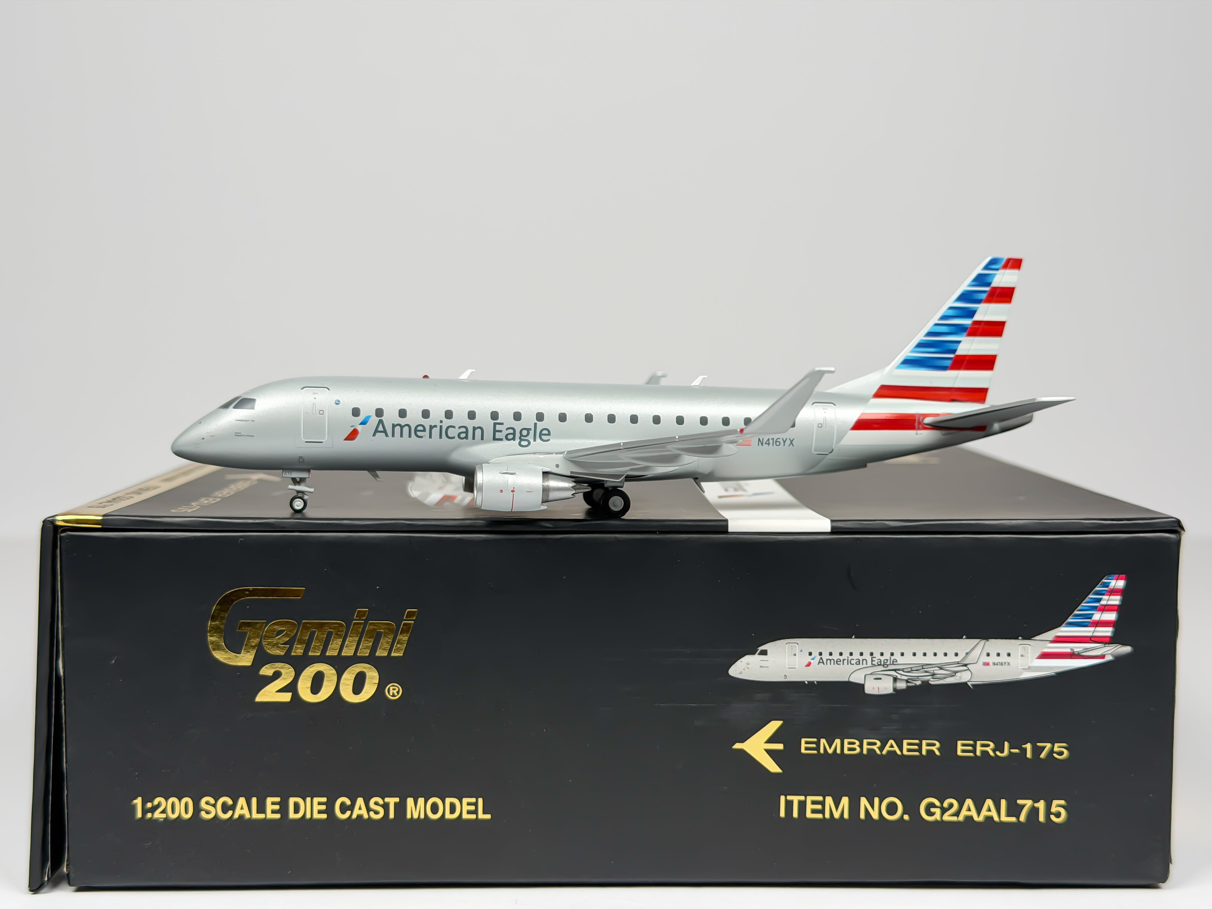 American Eagle Embraer E175 1:200 Gemini Jets N416YX (G2AAL715)