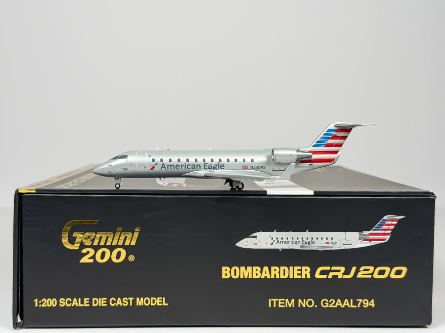 American Eagle Bombardier CRJ200 1:200 Gemini Jets N230PS (G2AAL794)