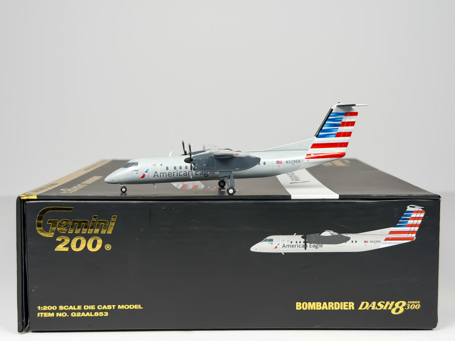 American Eagle De Havilland Q300 1:200 Gemini Jets N329EN (G2AAL853) Piedmont Airlines