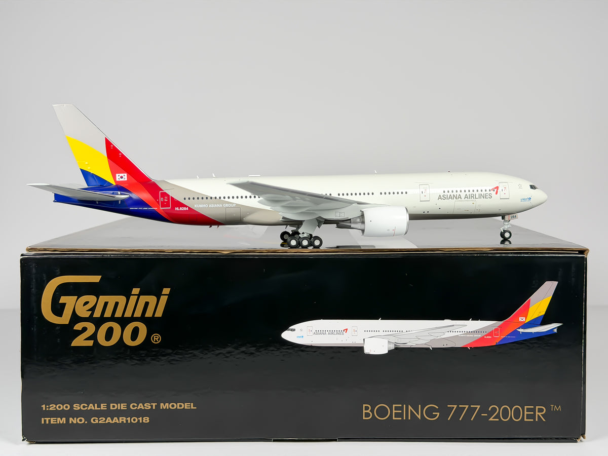 Asiana Airlines Boeing 777-200ER 1:200 Gemini Jets HL8284 (G2AAR1018)