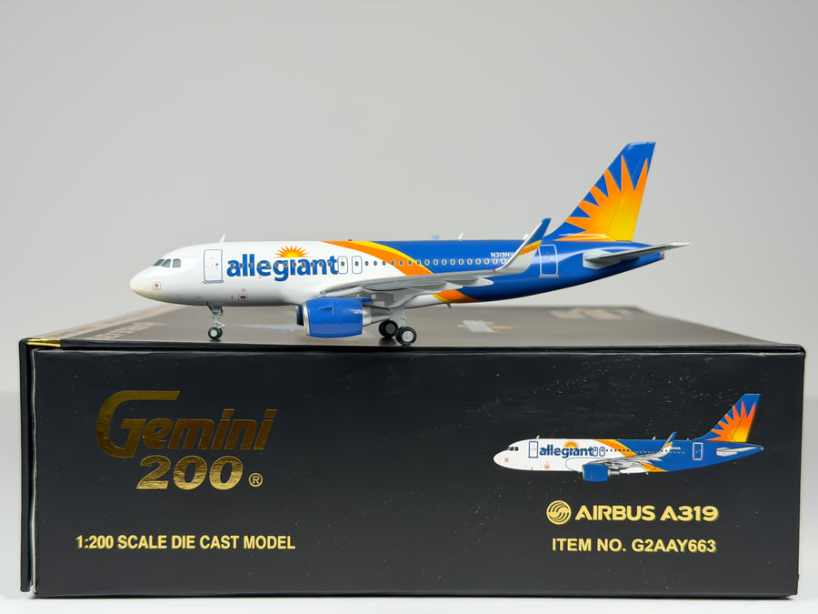 Allegiant Air Airbus A319 1:200 Gemini Jets N319LV (G2AAY663)