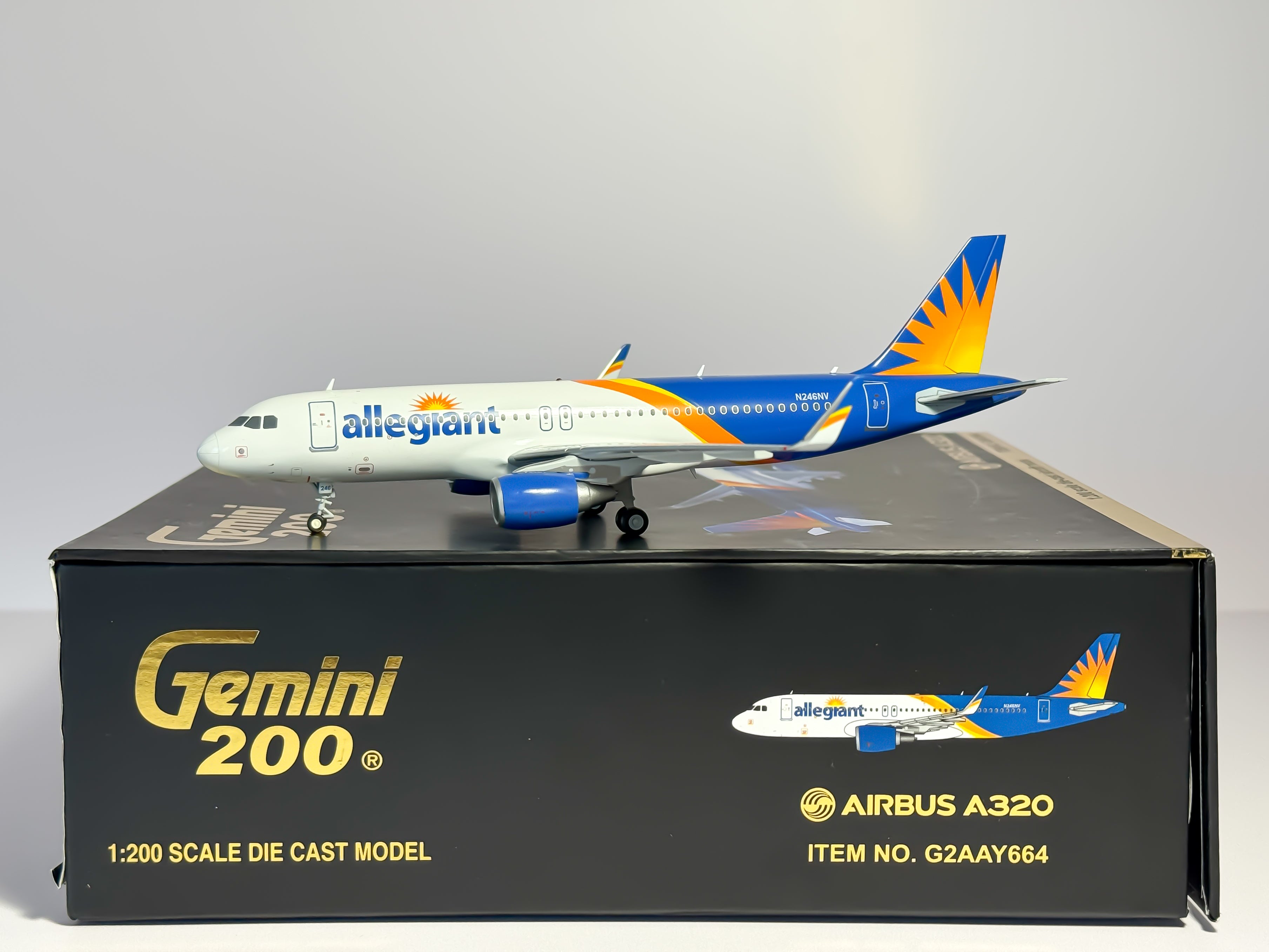Allegiant Air Airbus A320 1:200 Gemini Jets N246NV (G2AAY664)