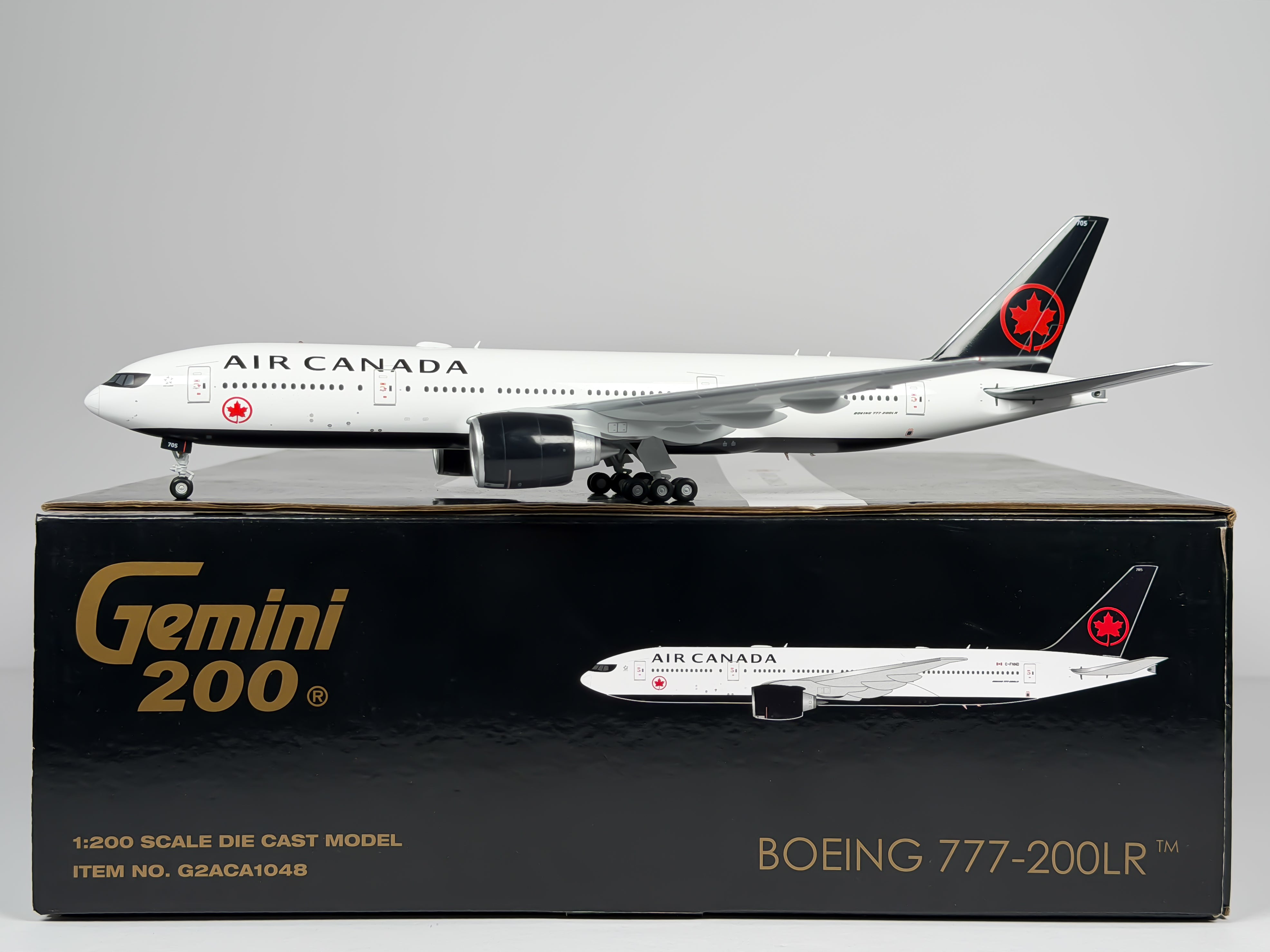 Air Canada Boeing 777-200LR 1:200 Gemini Jets C-FNND (G2ACA1048)