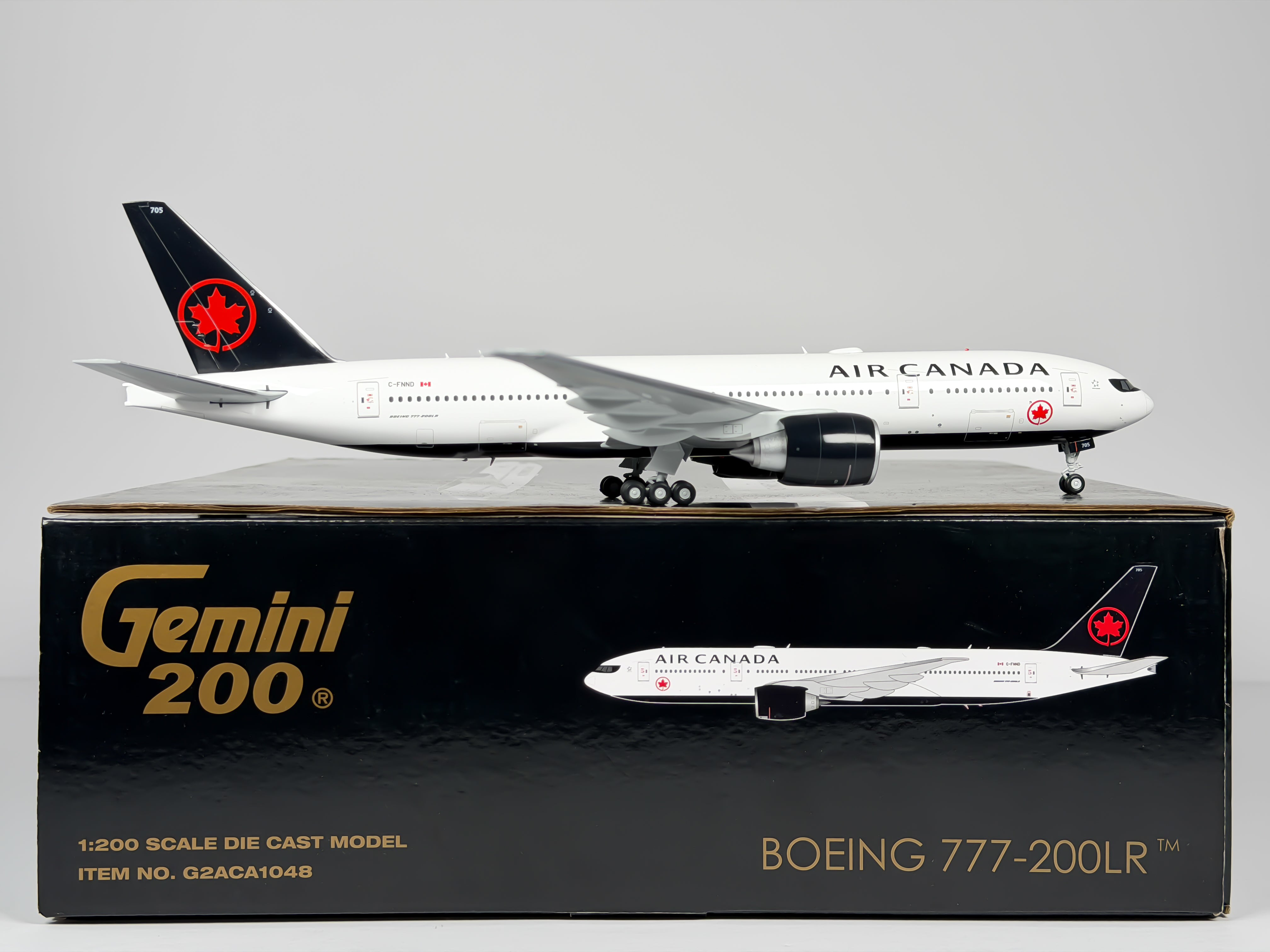 Air Canada Boeing 777-200LR 1:200 Gemini Jets C-FNND (G2ACA1048)