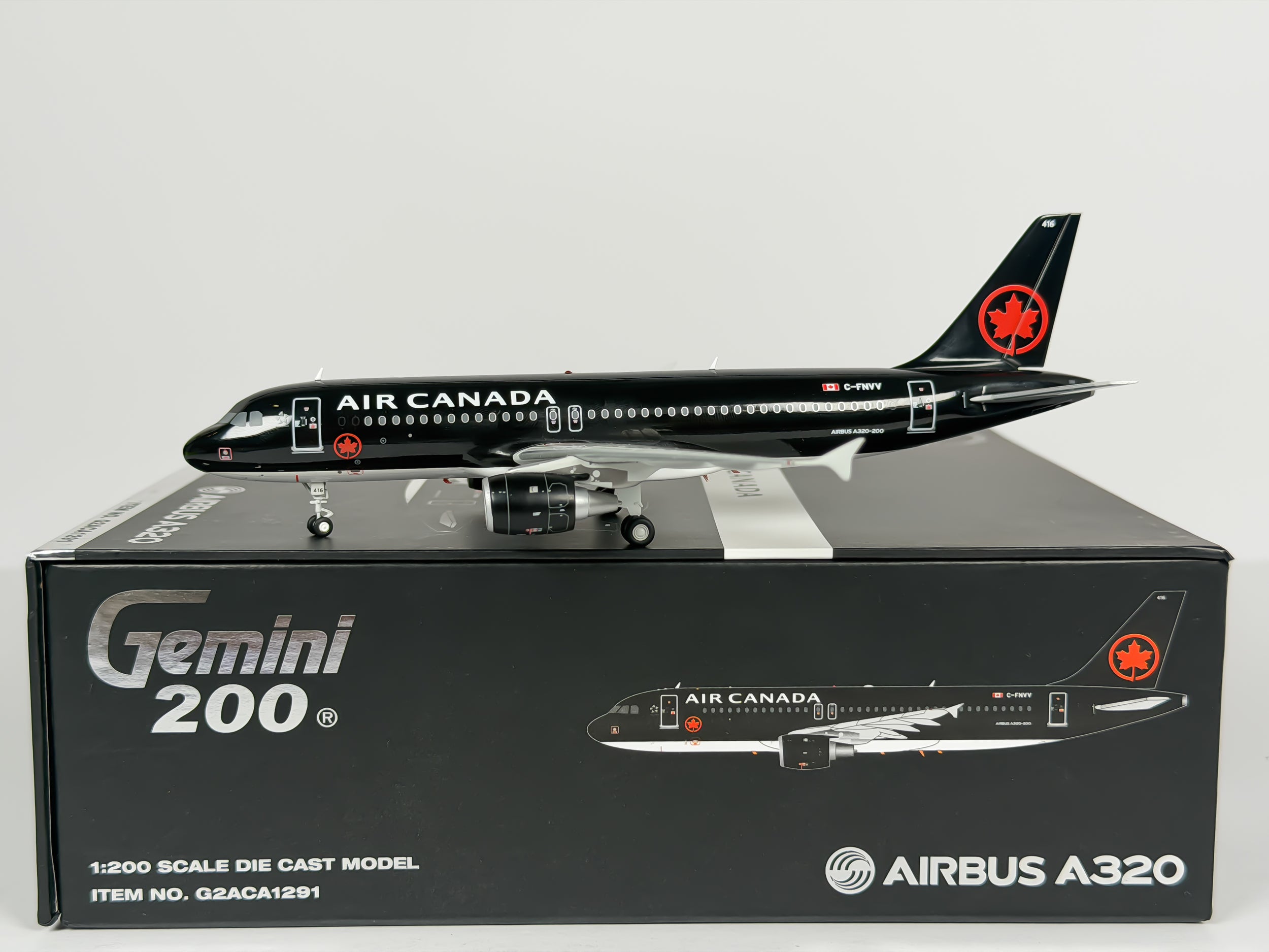 Air Canada Jetz Airbus A320 1:200 Gemini Jets C-FNVV (G2ACA1291)