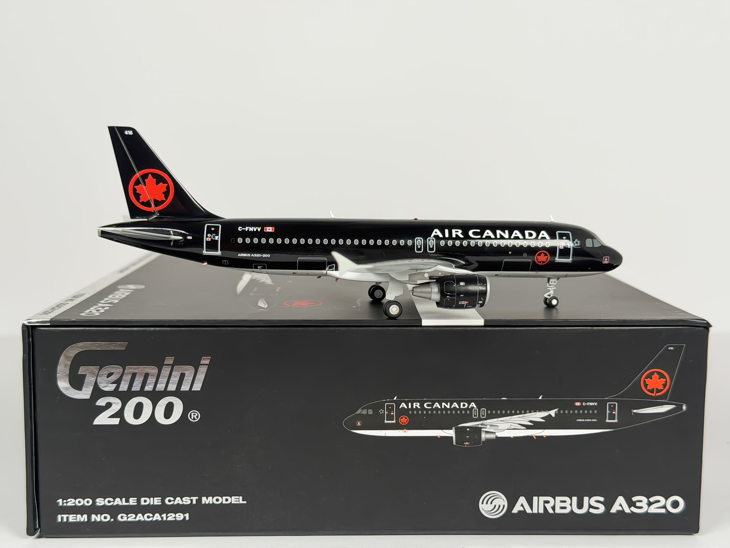 Air Canada Jetz Airbus A320 1:200 Gemini Jets C-FNVV (G2ACA1291)