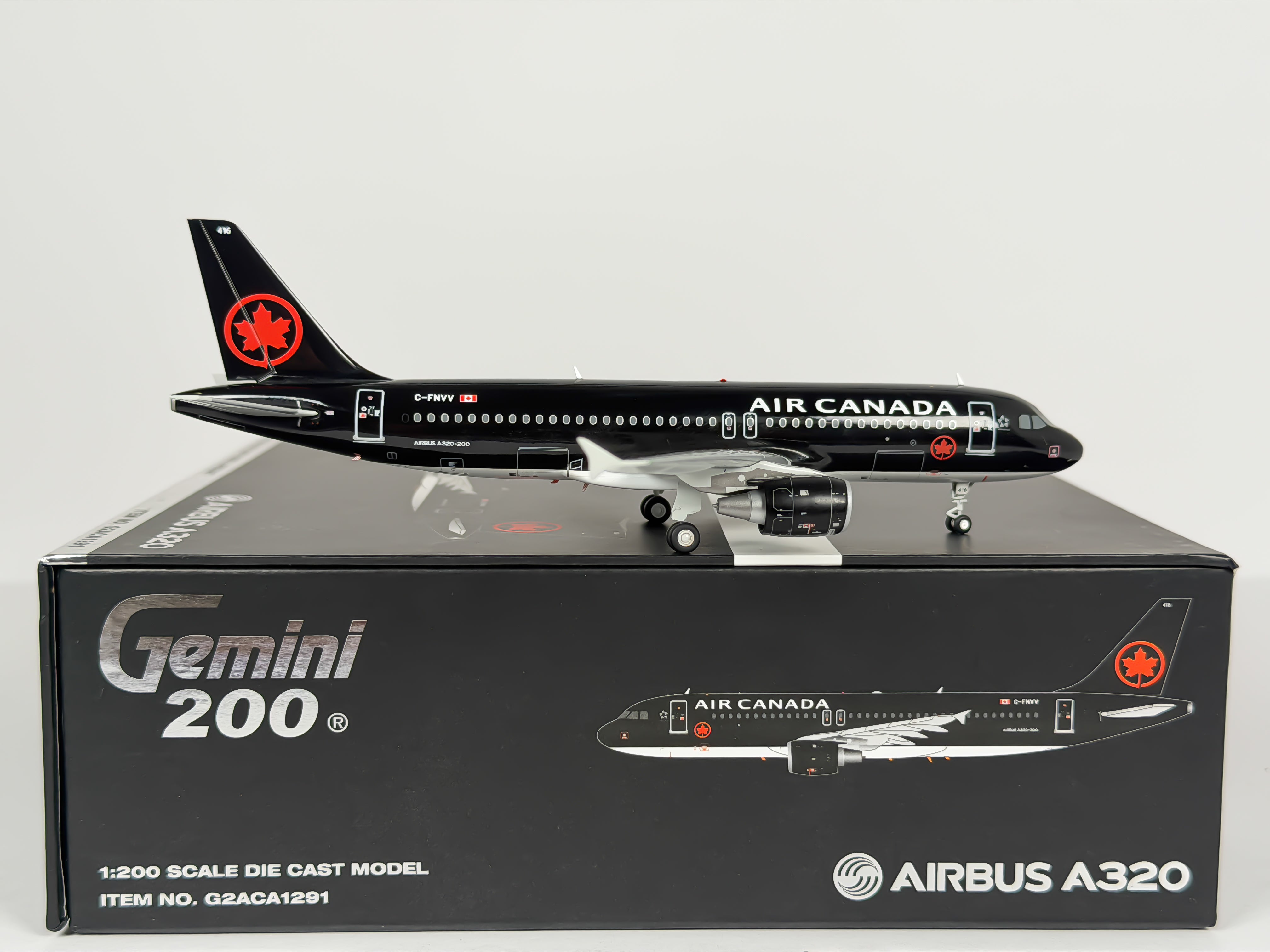 Air Canada Jetz Airbus A320 1:200 Gemini Jets C-FNVV (G2ACA1291)