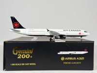 Air Canada Airbus A321 1:200 Gemini Jets C-GJWO (G2ACA673)