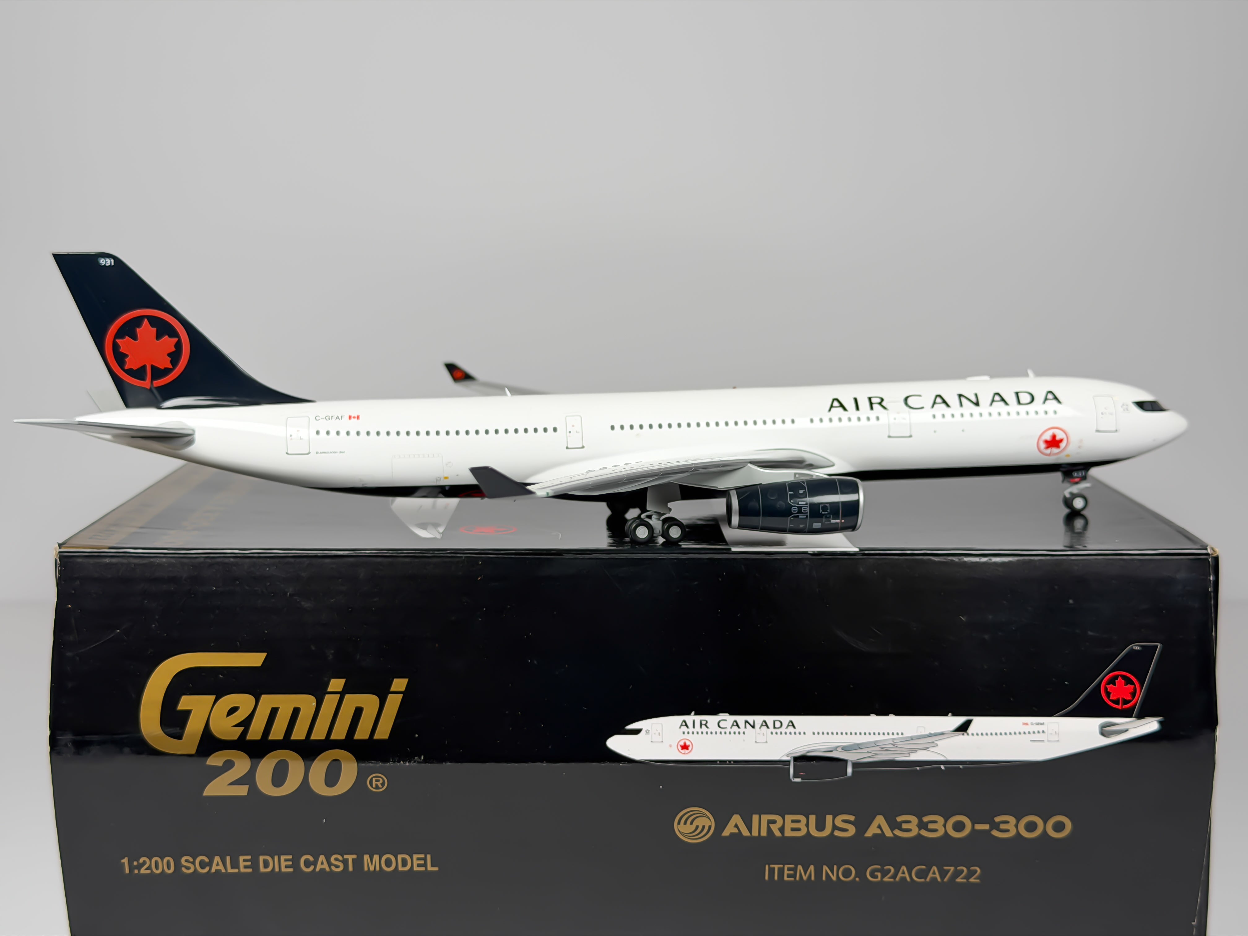 Air Canada Airbus A330-300 1:200 Gemini Jets C-GFAF (G2ACA722)