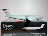 U.S Air Force (USAF) Lockheed C-5 Galaxy 1:200 Gemini Jets 68-0222 (G2AFO1427)