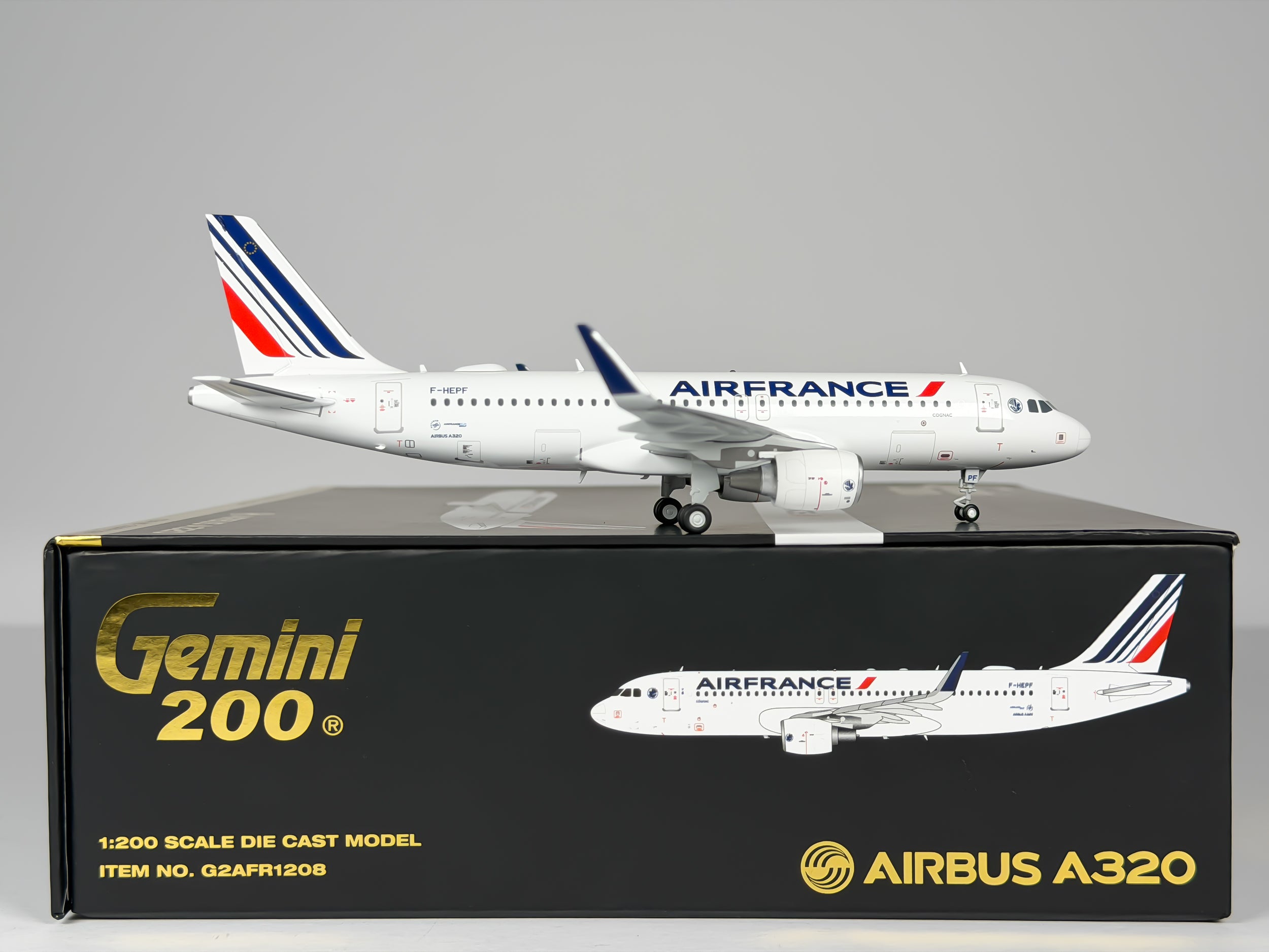 Air France Airbus A320 1:200 Gemini Jets F-HEPF (G2AFR1208)
