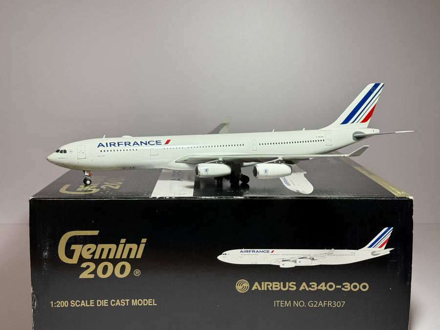 Gemini Jets 1:200 Air France Airbus A340-300 F-GLZN new logo G2AFR307