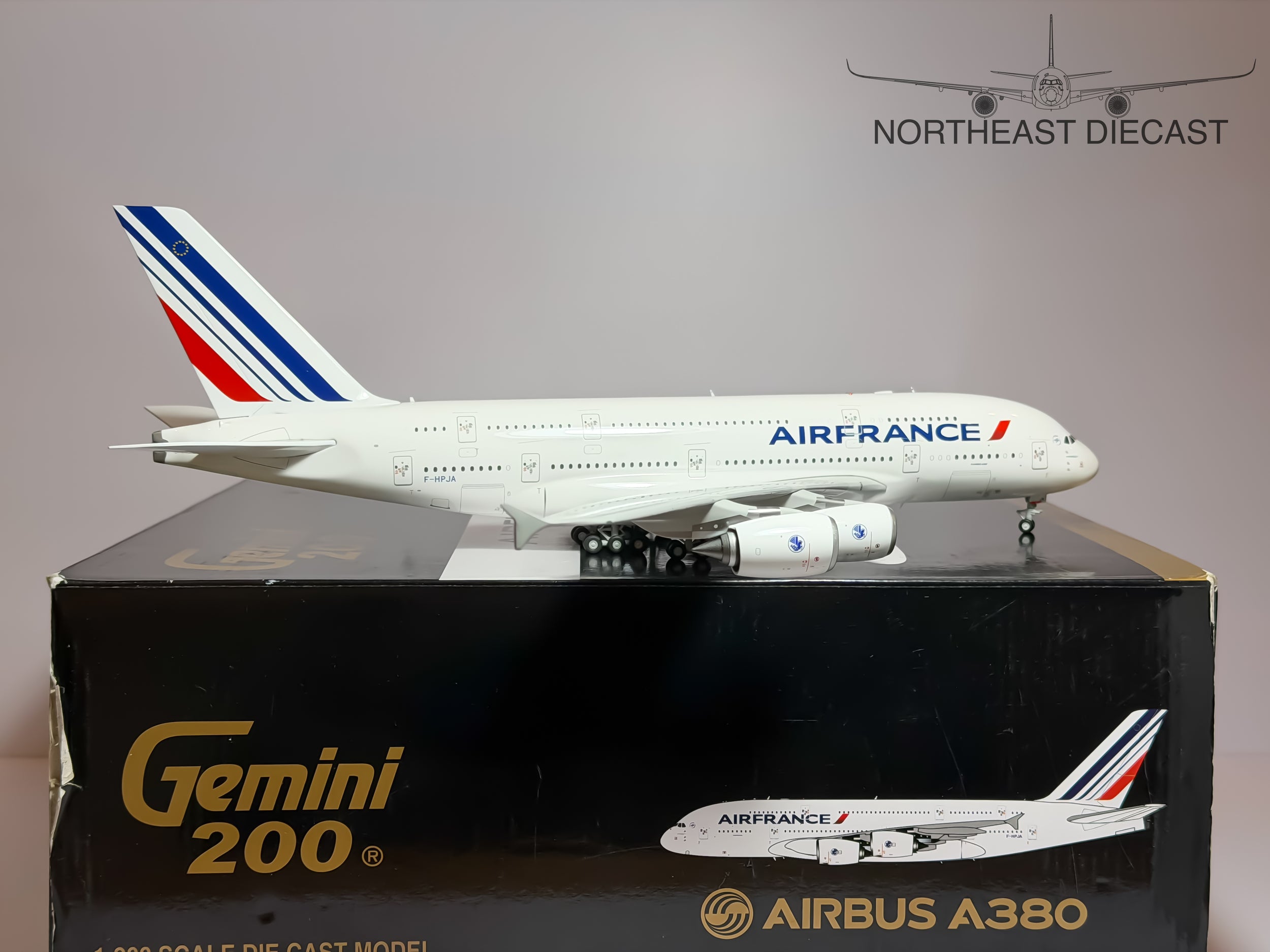 Air France Airbus A380-800 1:200 Gemini Jets F-HPJA (G2AFR421)